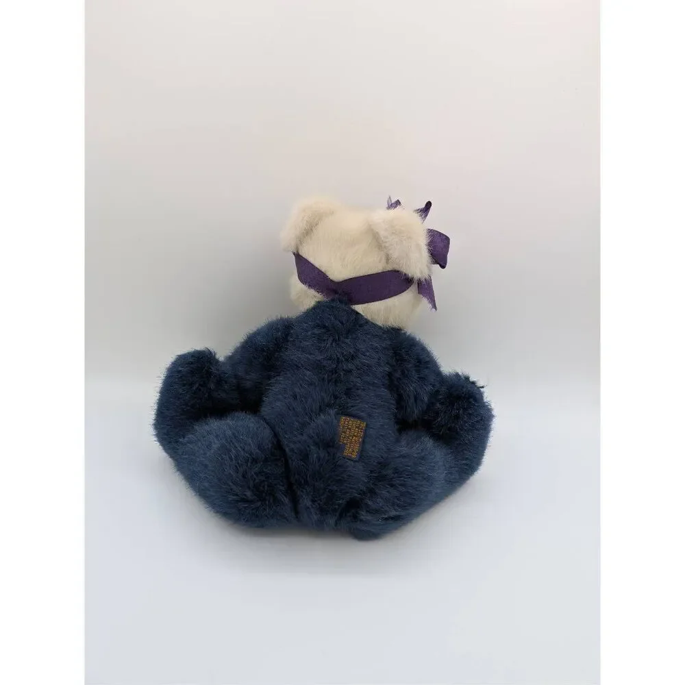 Boyds Bears Guinella Blue and Ivory Bear Plush 12